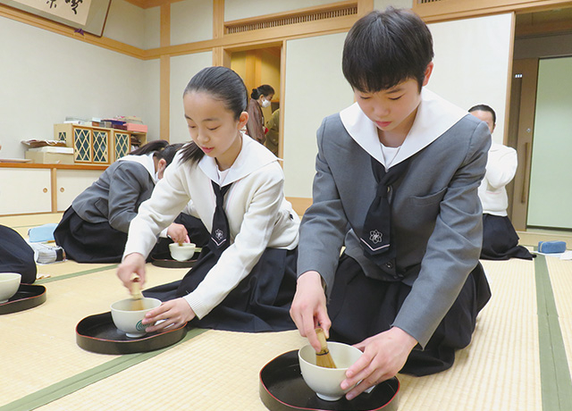 異文化理解・茶道