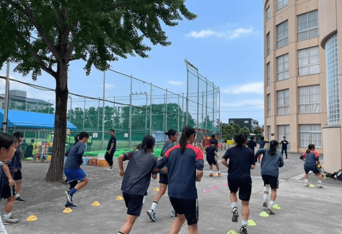 高校女子サッカー部