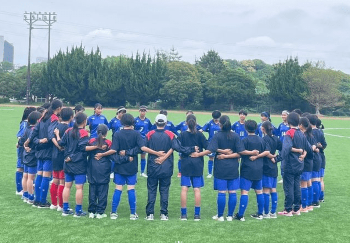 中学女子サッカー部